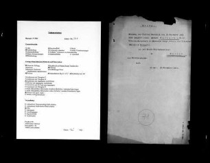 Untersuchungsakten -Sonderheft Albert Horbach