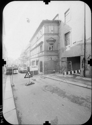 Zittau, Böhmische Straße 2. Wohnhaus mit Laden. Straßenansicht