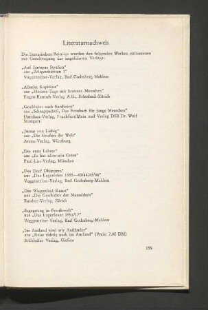 Literaturnachweis