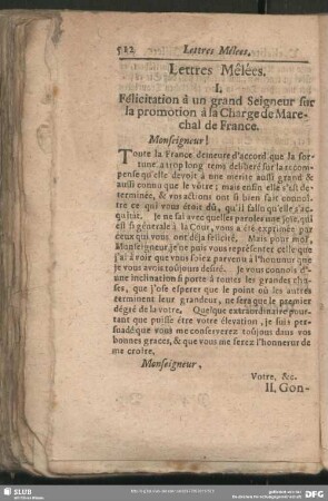 Lettres Melées