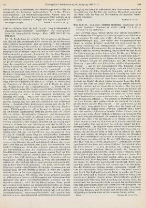 553-554 [Rezension] Einsamkeit in medizinisch-psychologischer, theologischer und soziologischer Sicht