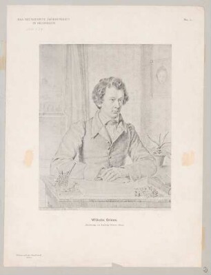 [Bildnis] Wilhelm Grimm und Jacob Grimm