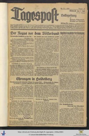 Nr. 175-205 (Juli 1936)