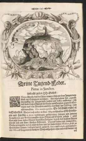 Dritte Tugend-Feder ... Andacht zu den HH. Gottes