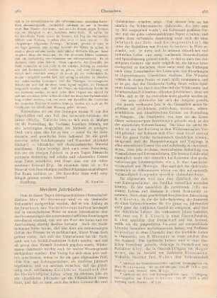 461-466 Herders Jahrbücher