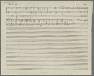 Sextets, cl, strings (4), pf, op. 55, Sketches - BSB Mus.coll. 7.48 : [caption title:] ev. es moll.