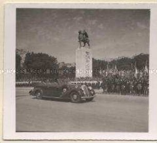 Neapel, Staatsbesuch Adolf Hitlers in Italien vom 02. bis 10. Mai 1938, Besichtigung der Stadt