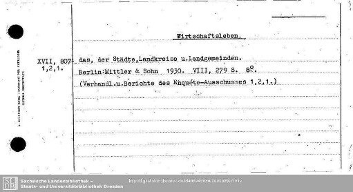Wirtschaftsleben