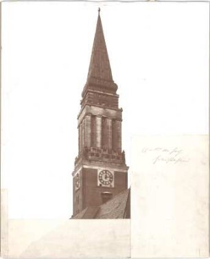Billing, Hermann; Kiel (Schleswig-Holstein); Rathaus - Turm (Ansicht)
