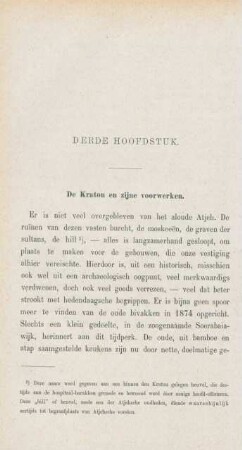 Derde hoofdstuk. De Kraton en zijne voorwerken