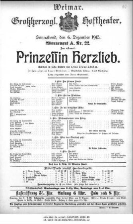 Prinzessin Herzlieb