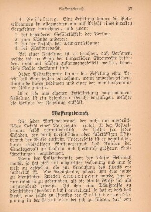 Waffengebrauch