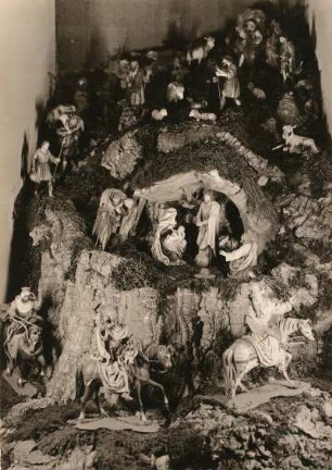 Weihnachtskrippe : Weihnachtskrippe, entstanden vor 1935