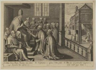 Anerkennung des Jesuitenordens 1540 durch Papst Paul III.
