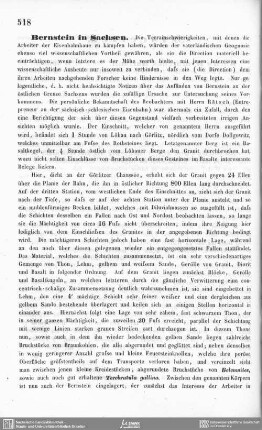 Bernstein in Sachsen.