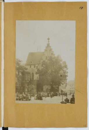 Rathaus, Amberg: Ansicht (aus: Skizzen- und Fotoalbum 15)