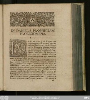 In Danielis Prophetiam Prolegomena.