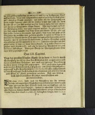 Das XII. Capittel.