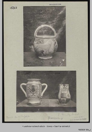 Krug mit Löwe