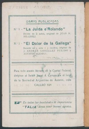 Obras publicadas