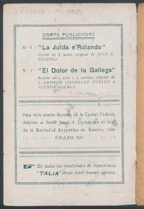 Obras publicadas