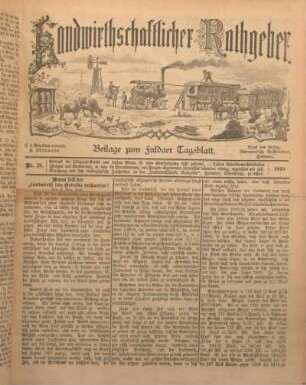26: Beilage vom Montag, 11. Dezember 1899