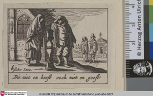 Die niet en heest oock niet en geest
