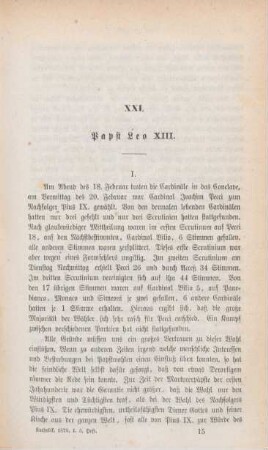 225-234 Papst Leo XIII.