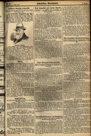 Zweite Ausgabe vom Donnerstag, den 08. März 1928.