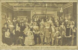 Gustav Adolf Feststpiel Gr. Lichterfelde 1905.