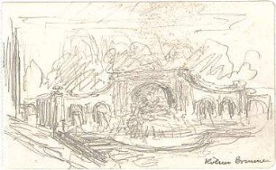 Hildebrand, Adolf von; Köln, Hansaplatz; Vater-Rhein-Brunnen - Studie
