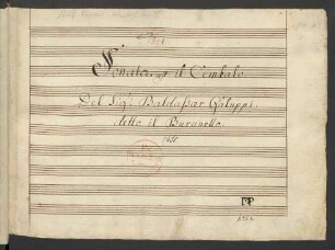 [Sammelhandschrift] 17 Stücke für Tasteninstrument