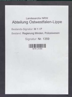 Polizeianwälte im Kreis Herford