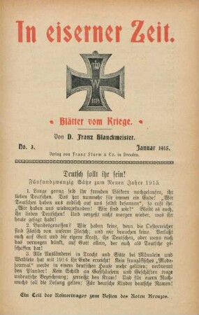 Nr. 3, Januar 1915