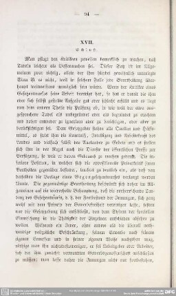 XVII. Schluß