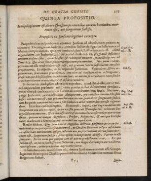 357-377, Propositio ex Jansenio legitime excerpta. - Magnum est discrimen inter modum explicandi [...]
