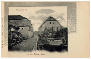 Leipzig-Gohlis: Die alte Gohliser Mühle [Alt-Leipzig 1900. Serie 14]