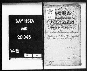 Hof- und Staatsbibliothek. Herstellung eines Katalogs der orientalischen Manuskriptensammlung.