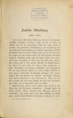 Memoiren des Fürsten Talleyrand, 2