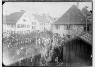 Fasnacht Krauchenwies 1936; Bräuteln