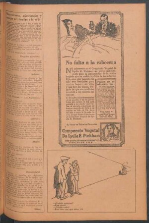 Observaciones, advertencias y consejos del hombre a la mujer
