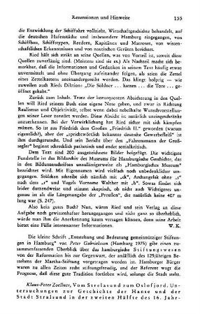 Gabrielsson, Peter :: Entstehung und Bedeutung gemeinnütziger Stiftungen in Hamburg : Hamburg, 1975