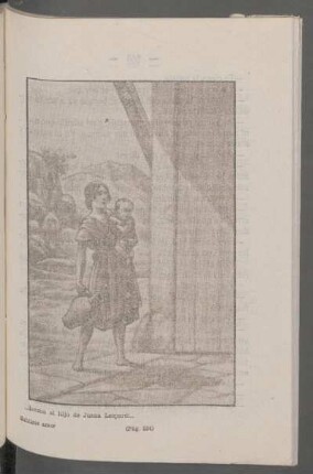 ...llevaba al hijo de Juana Leopardi... - [Ilustración]