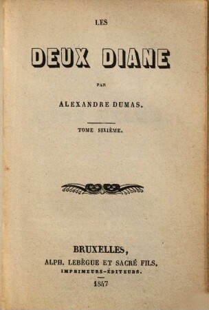 Les deux Diane, 6