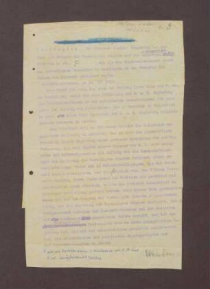 Antwort von Robert Lansing auf eine Note der Regierung Österreich-Ungarns vom 7. Oktober 1918