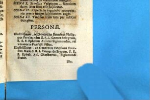 Vulpecula capta : in scenam data a rudimentis Monacensibus ; [Periocha]