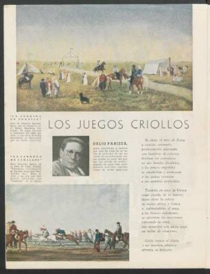 Los juegos criollos
