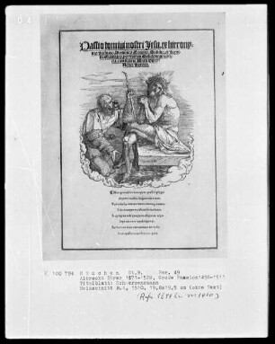 Große Passion, Apokalypse und Marienleben — Apokalypse — Der Engel mit dem Schlüssel zum Abgrund