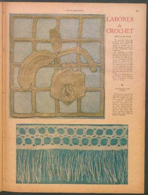 Labores de crochet [Ejemplos de crochet]