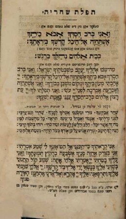 Maḥazor ... : Meduyaḳ heṭev u-meturgam ashkenazit milah be-milah, [2,1]. Le- yom rishon shel Rosh ha-shanah